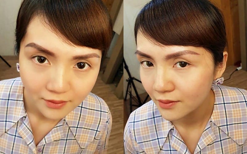 台中霧眉推薦|十分鐘給你超自然純手工霧眉-Party Queen仿妝紋繡