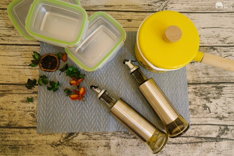 廚房好用小物推薦|品幸福-質感不鏽鋼玻璃油壺罐,304不鏽鋼保鮮盒