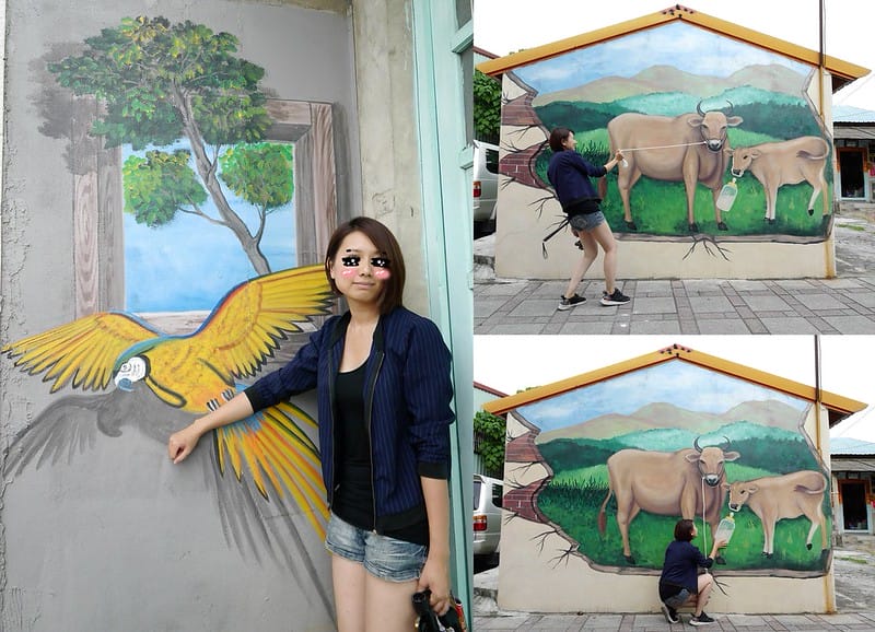 北港景點｜北港公館里3D彩繪社區