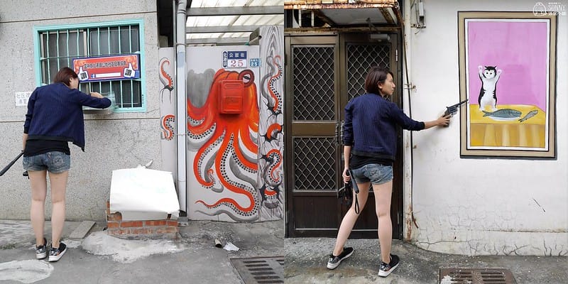 北港景點｜北港公館里3D彩繪社區