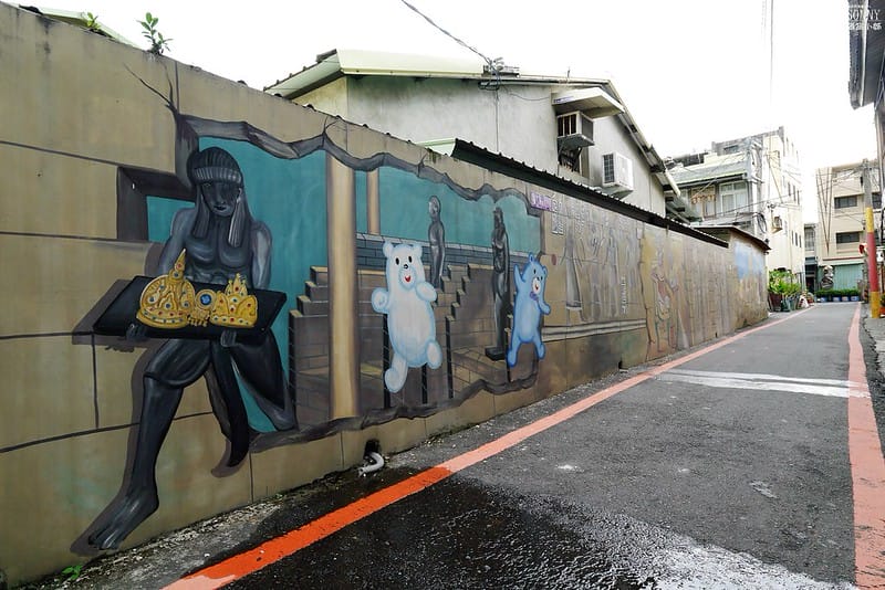 北港景點｜北港公館里3D彩繪社區