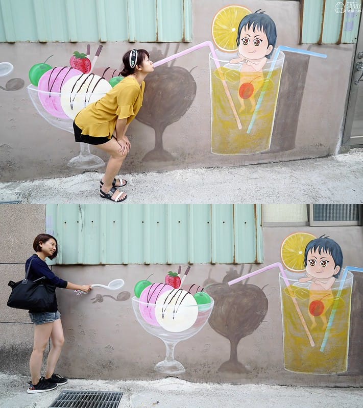 北港景點｜北港公館里3D彩繪社區