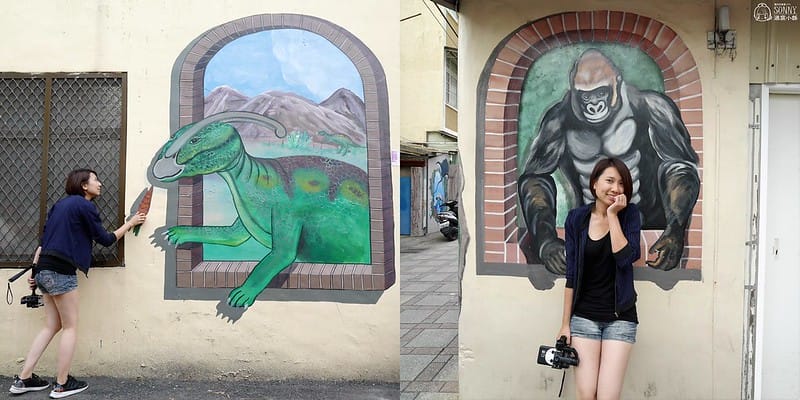 北港景點｜北港公館里3D彩繪社區