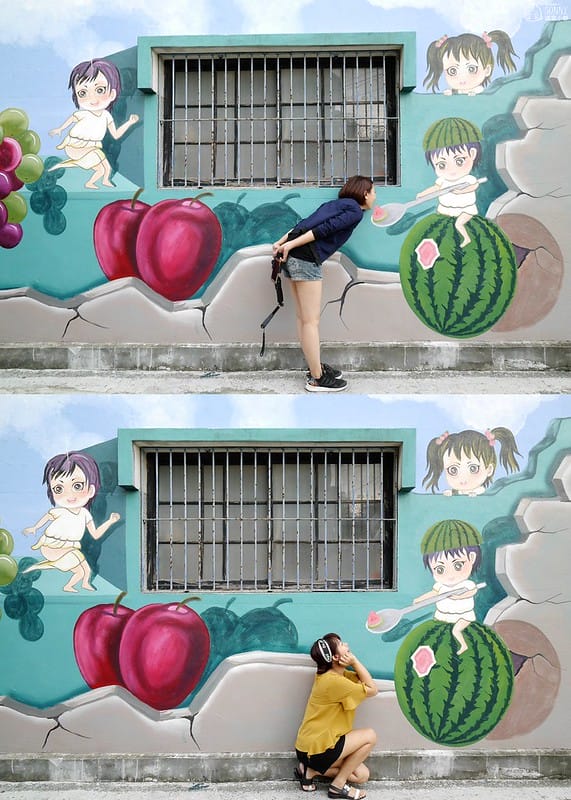 北港景點｜北港公館里3D彩繪社區