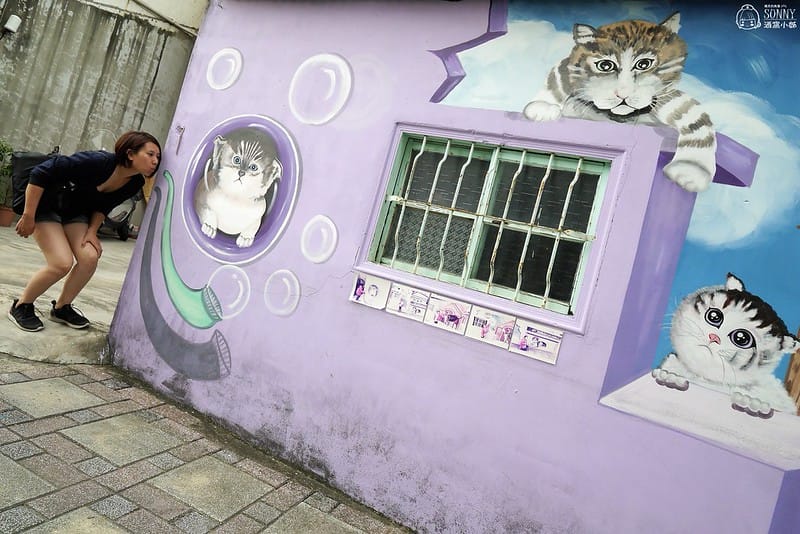 北港景點｜北港公館里3D彩繪社區