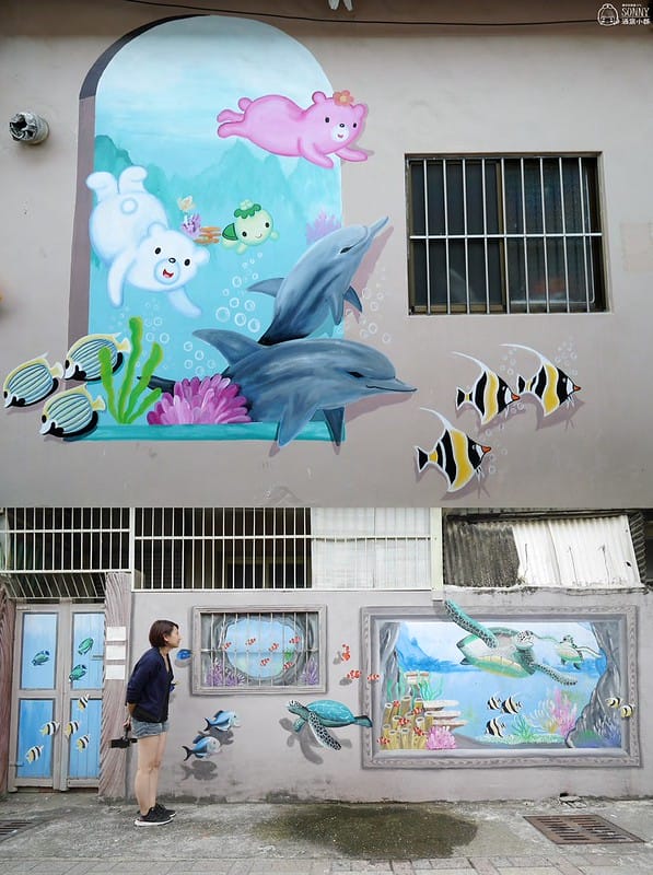 北港景點｜北港公館里3D彩繪社區