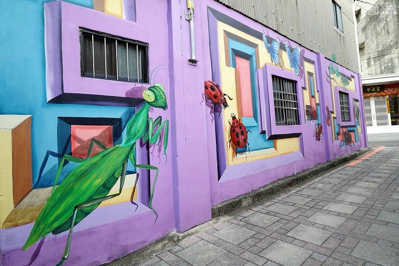 北港景點｜北港公館里3D彩繪社區