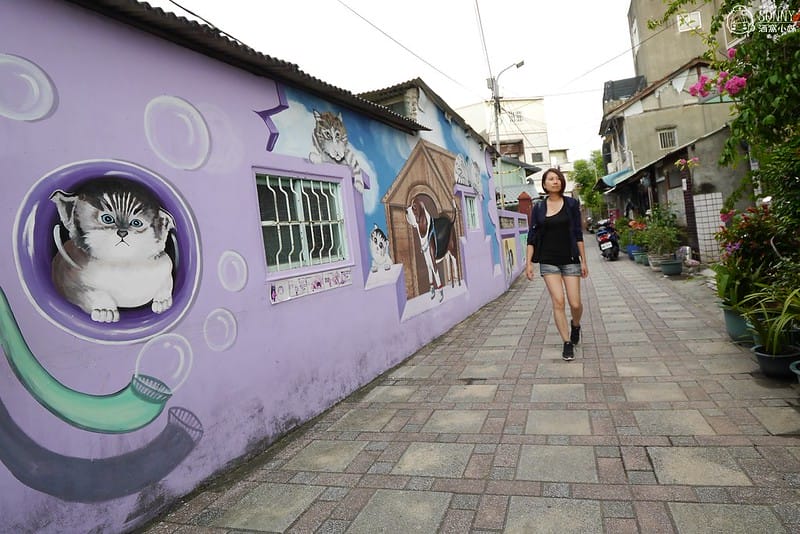 北港景點｜北港公館里3D彩繪社區