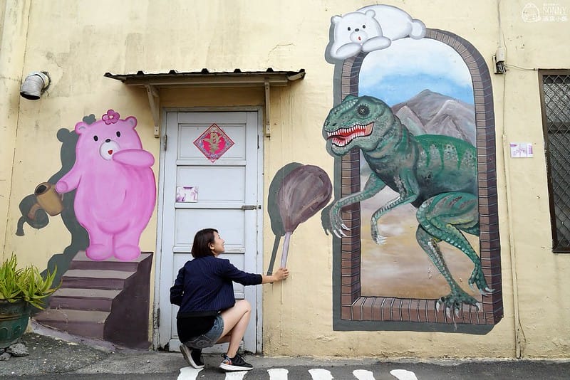 北港景點｜北港公館里3D彩繪社區