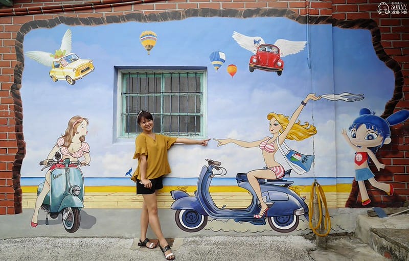 北港景點｜北港公館里3D彩繪社區