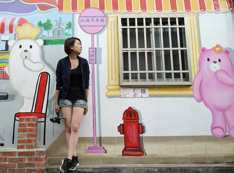 北港景點｜北港公館里3D彩繪社區