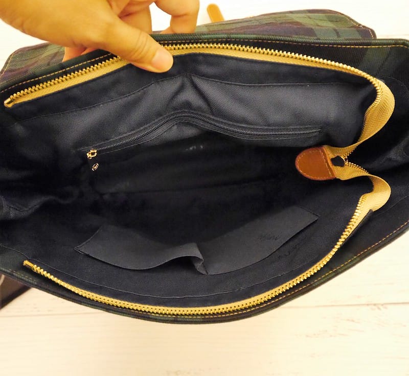 Muni經典格紋率性後背包