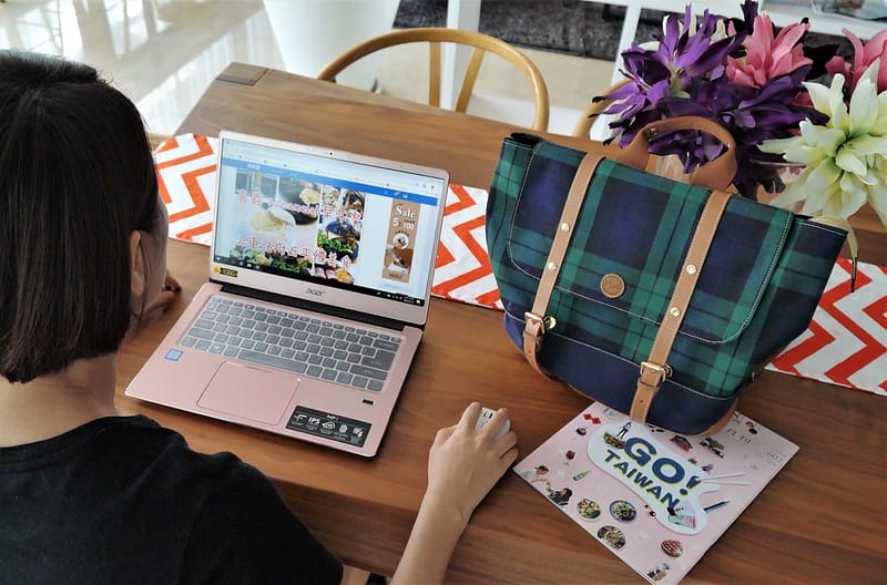 Muni經典格紋率性後背包