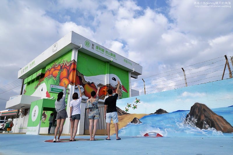 2018墾丁兩天一夜之推薦必拍順程景點-全台最有特色的郵局-伯勞鳥便利箱彩繪