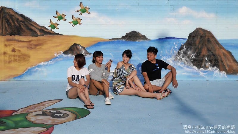 2018墾丁兩天一夜之推薦必拍順程景點-全台最有特色的郵局-伯勞鳥便利箱彩繪