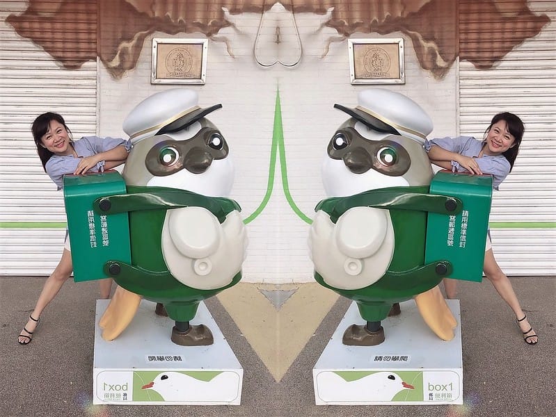 2018墾丁兩天一夜之推薦必拍順程景點-全台最有特色的郵局-伯勞鳥便利箱彩繪