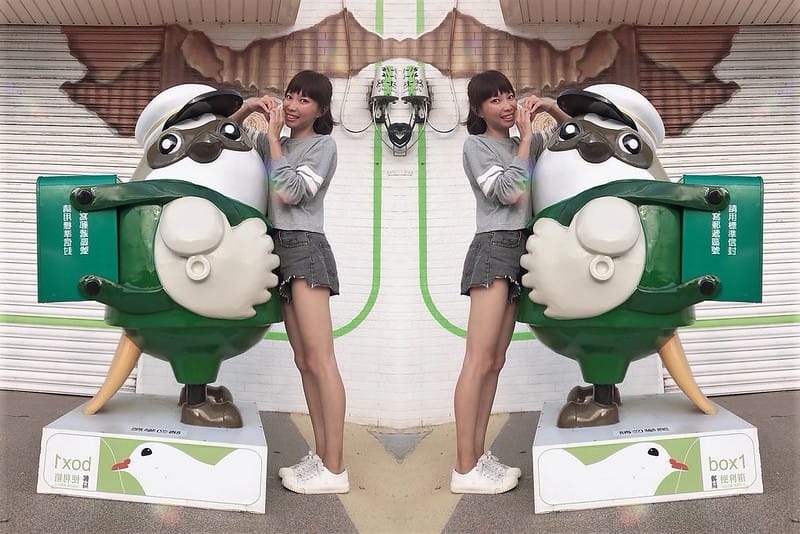 2018墾丁兩天一夜之推薦必拍順程景點-全台最有特色的郵局-伯勞鳥便利箱彩繪