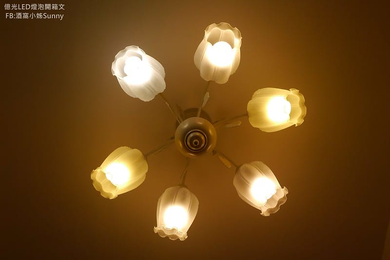 億光led燈泡開箱