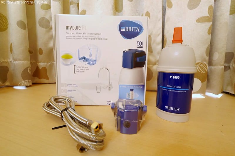 BRITA mypure P1,喝好水當然要裝淨水器