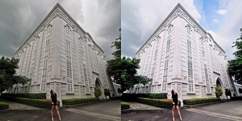 拯救陰天照片大作戰,用PICNIC幫你一秒P出美美的藍天