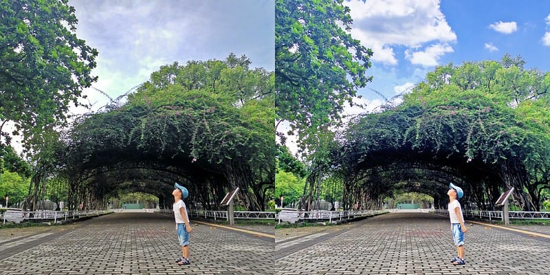 拯救陰天照片大作戰,用PICNIC幫你一秒P出美美的藍天