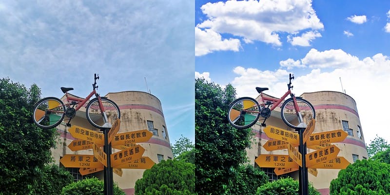 拯救陰天照片大作戰,用PICNIC幫你一秒P出美美的藍天