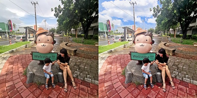 拯救陰天照片大作戰,用PICNIC幫你一秒P出美美的藍天