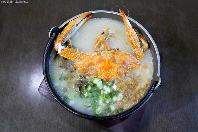 嘉義美食｜博愛二段蟹霸海鮮粥