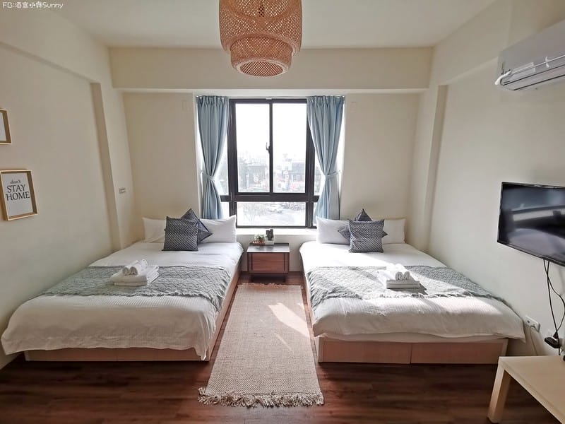 台南民宿推薦｜台南海安藝術公寓