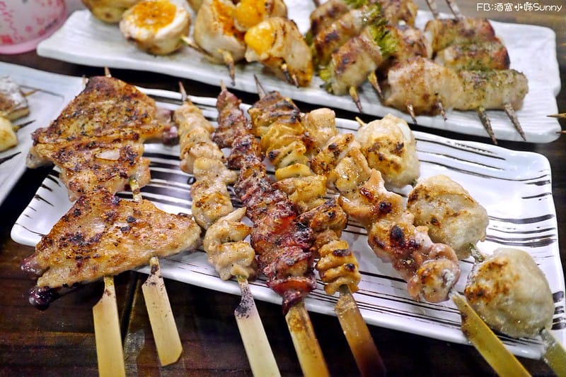 嘉義串燒推薦|嘉義宵夜場美食 一鳥一炭