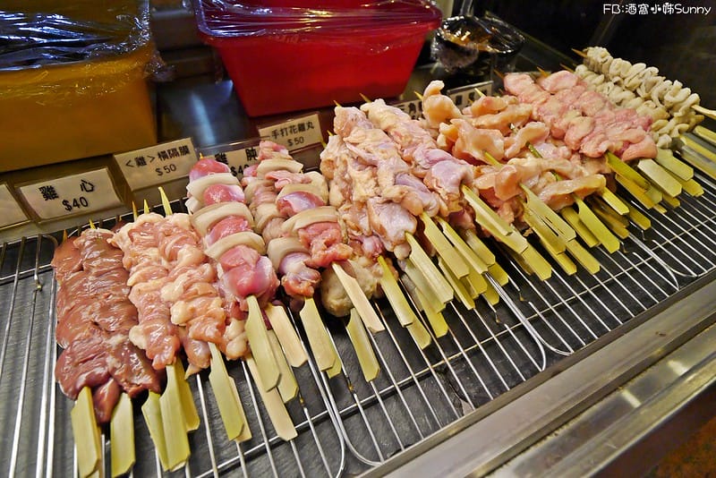 嘉義串燒推薦|嘉義宵夜場美食 一鳥一炭