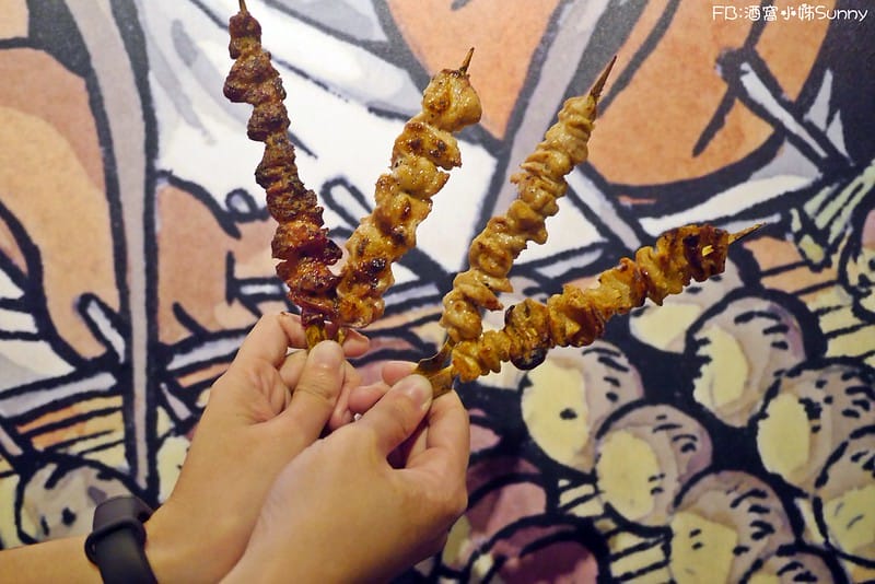 嘉義串燒推薦|嘉義宵夜場美食 一鳥一炭