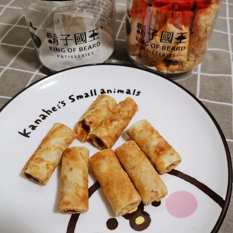 團購美食｜國王鬍子蛋捲