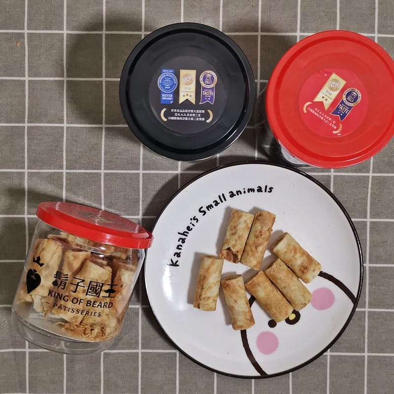 團購美食｜國王鬍子蛋捲