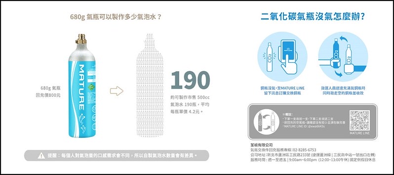 MATURE美萃 Luxury440系列氣泡水機 4