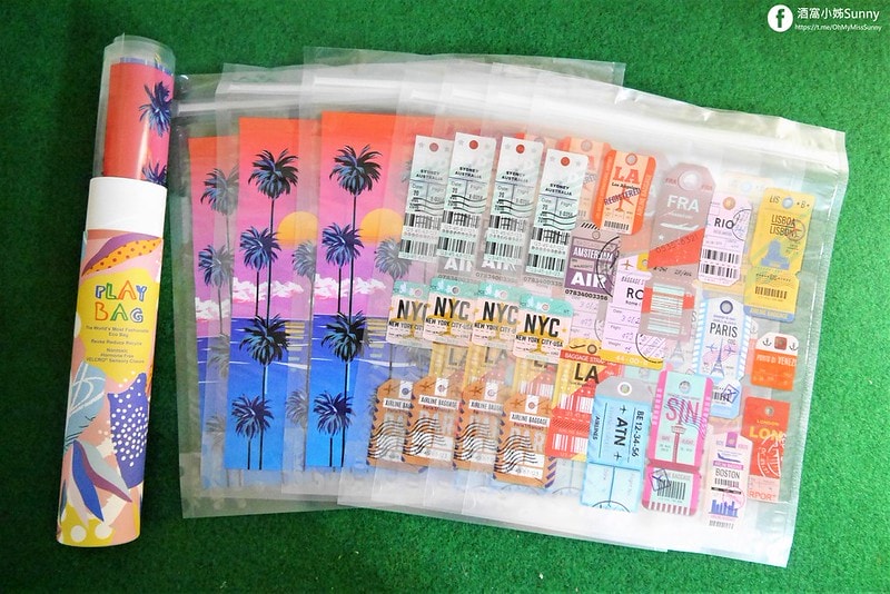抗菌環保袋開箱|Play Bag瘋狂小袋,一袋萬用(收納袋/環保袋/保鮮袋)!台灣製造!抗菌!無毒!環保!色彩繽紛,可愛! - 第15張圖 收納好物.PLAY BAG 瘋狂小袋