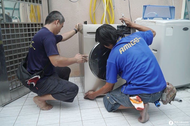 美國富及第Frigidaire 11KG 洗脫烘 變頻式滾筒洗衣機 FAW-F1106MID (金色限定款)