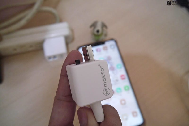 手機備份神器｜Qubii Android 備份豆腐*1 + Apacer UHS-1 128GB記憶卡*1+hoco輕量2.4A急速雙孔快充頭白色*1