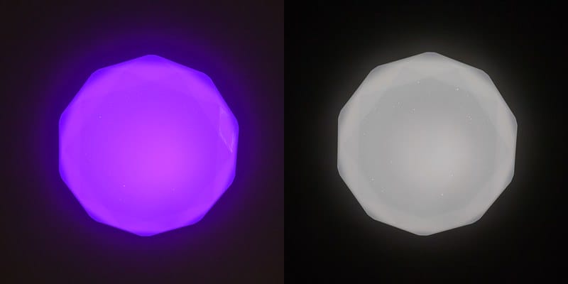 吸頂燈推薦｜親愛的,我把燈換了!Toshiba RGB 星鑽80W LED 美肌吸頂燈開箱文