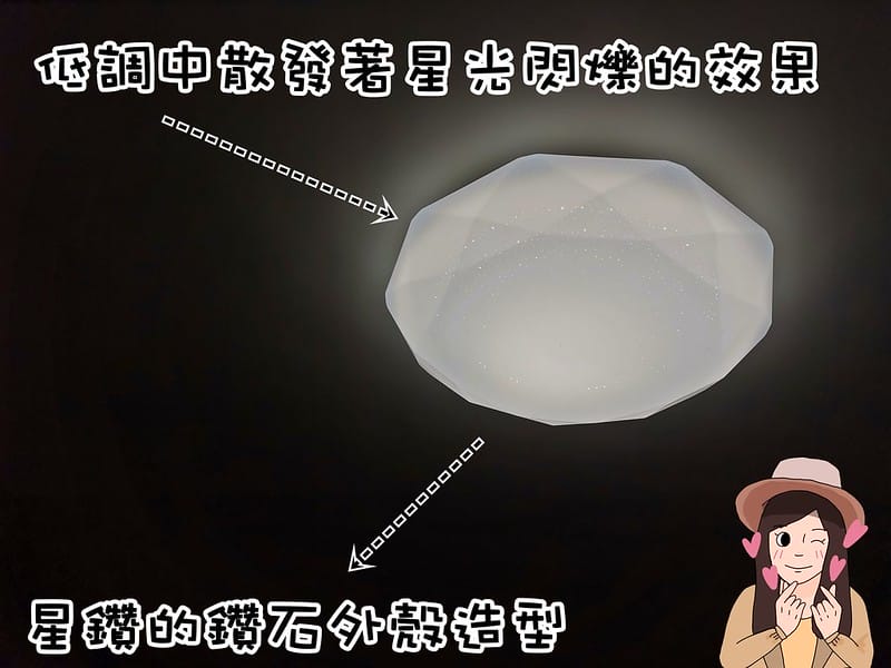 !Toshiba RGB 星鑽80W LED美肌吸頂燈