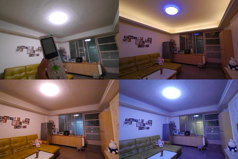 吸頂燈推薦｜親愛的,我把燈換了!Toshiba RGB 星鑽80W LED 美肌吸頂燈開箱文