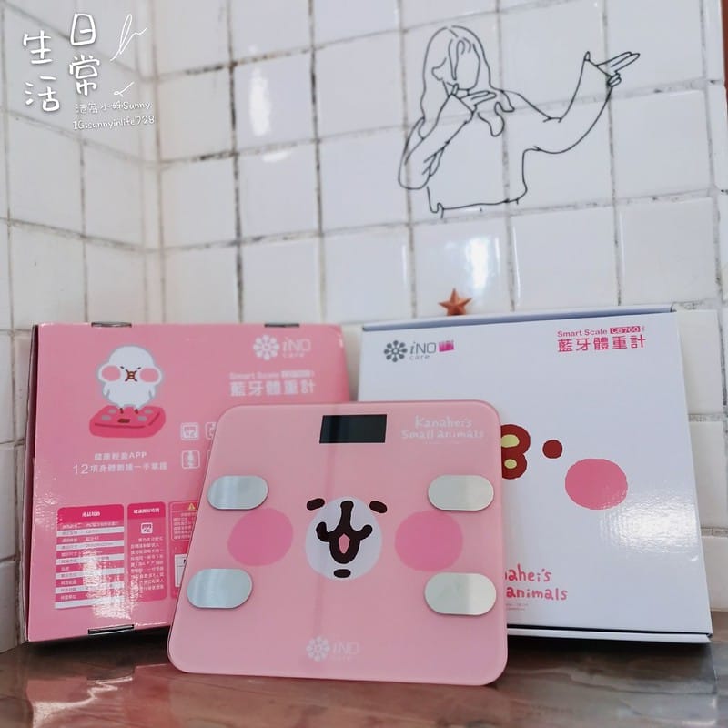 iNO 卡娜赫拉的小動物 健康管理藍牙智慧體重計