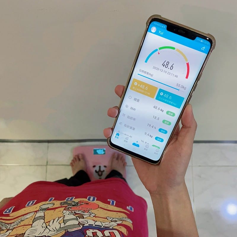 iNO 卡娜赫拉的小動物 健康管理藍牙智慧體重計