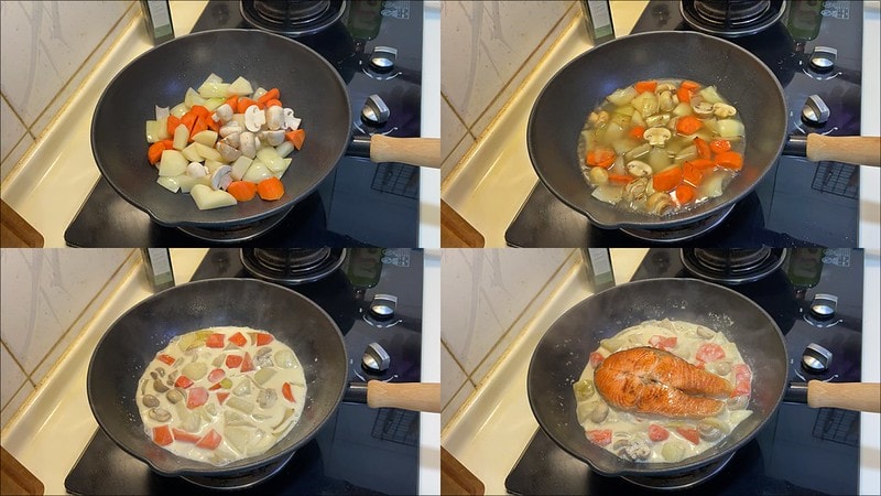 鮭魚料理|教你用不老鮭(紐西蘭國王鮭) 做出簡單到爆的鮭魚三吃料理(鮭魚料理食譜) - 第19張圖 cats