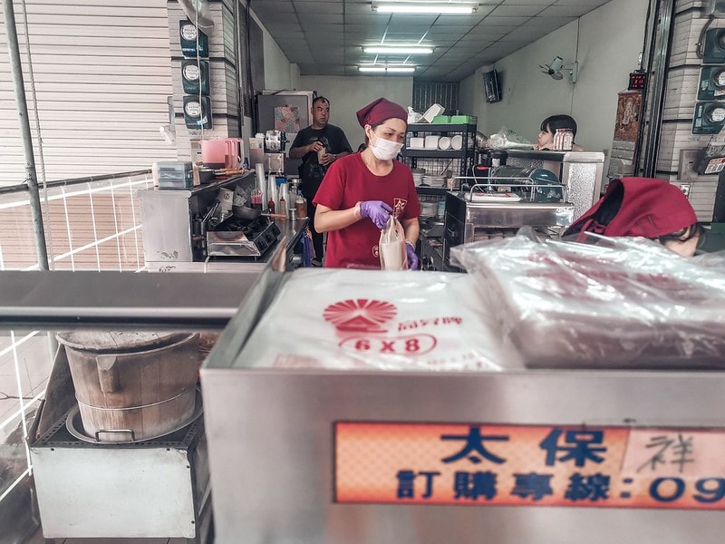 嘉義美食x太保美食x早餐x傳香飯糰