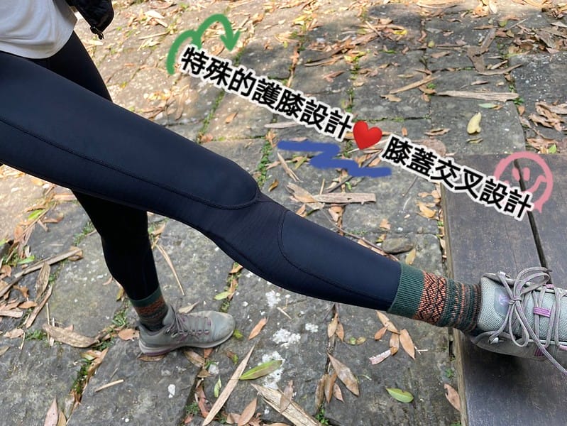 壓力褲試穿報告|【Fitty】運動護膝壓力褲（女款・經典全黑）