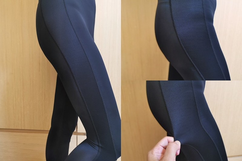 壓力褲試穿報告【Fitty】運動護膝壓力褲(女款・經典全黑)