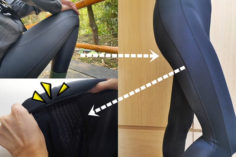 壓力褲試穿報告|【Fitty】運動護膝壓力褲（女款・經典全黑）