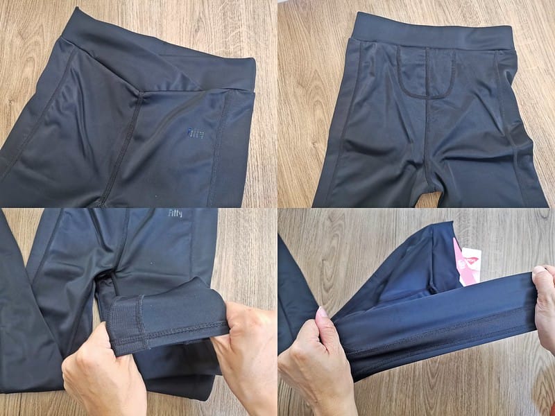 壓力褲試穿報告|【Fitty】運動護膝壓力褲（女款・經典全黑）