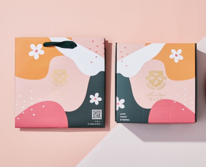 起士公爵外包裝（母親節蛋糕盒）